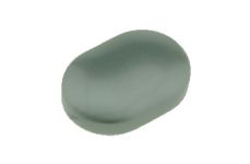 Заглушка ручки-скобы двери (серебристая) холодильника Атлант